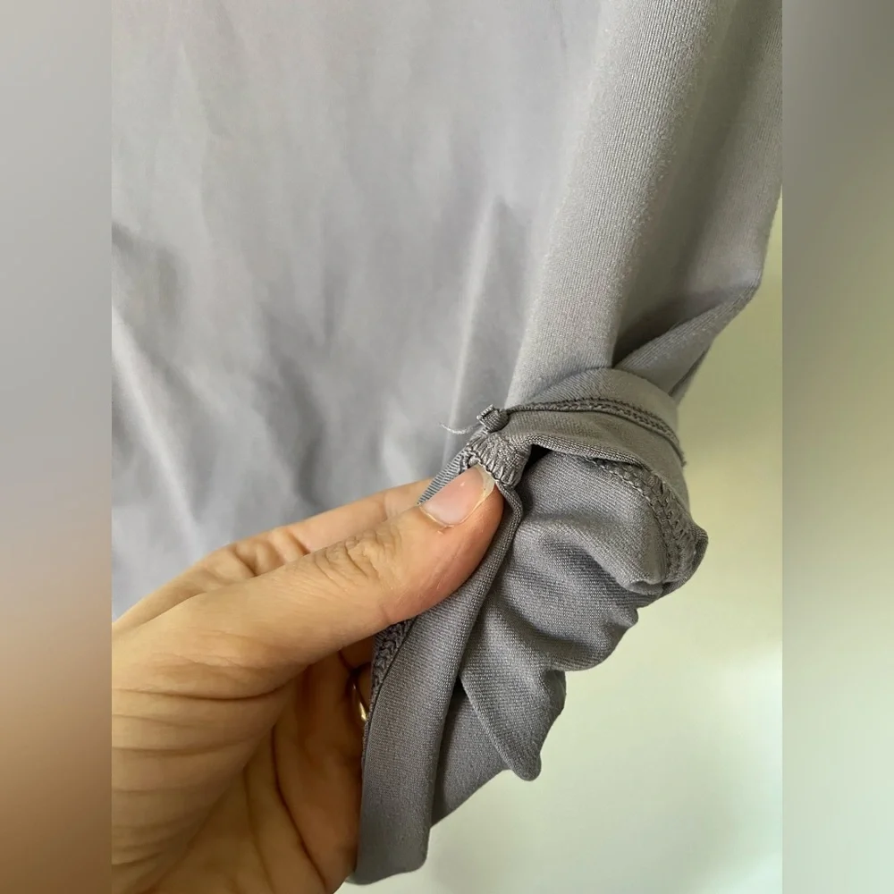 Alo Yoga Alosoft Finesse T-shirt in Gray Women’s Size S - Picture 7 of 13